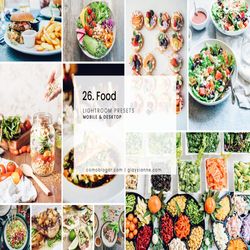 Food – Lightroom Presets Mobile & Desktop Presets