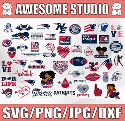 New England Patriots Svg Bundle, New England svg, New England Patriots clipart, Sport Svg, NFL Svg, Clipart