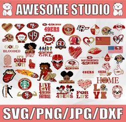 San Francisco 49ers Svg Bundle, San Francisco Svg, 49ers svg, San Francisco 49ers cricut, Sport Svg, NFL Svg, Clipart