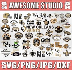 47 Files New Orleans Saints, New Orleans Saints svg, New Orleans Saints, NFL team svg, Sport Svg, NFL Svg, Clipart