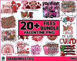 20 Valentine png Bundle Sublimation Loved mama Gimme Sugar pie Thick Thighs Lover babe Bite hugs kisses rainbow gnome le