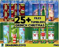 25 Grichmas Christmas Tumbler Bundle Png, Merry Christmas Tumbler Bundle, Movie Christmas Png Tumbler, 20 oz Skinny Tumb