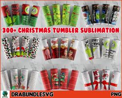 300 Ultimate Grichmas Christmas Tumbler Bundle Png, Merry Christmas Tumbler Bundle, Movie Christmas Png Tumbler, 20 oz S