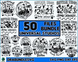 50 Bundle Universal Studios 2023 Svg, Universal Trip, Family Vacation svg, Minion png, Magical Kingdom Svg, Family Vacat