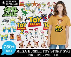 750 Toy Story SVG, Toy Story Banner, Toy Story Cricut file, buzz svg, Woody SVG, Bo peep svg, Mug svg, Cut File, Tshirt