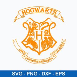 Hogwarts Symbole Svg, Hogwarts Logo Svg, Harry Potter Svg, Png Dxf Eps File
