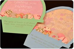 Digital Template Cnc Router Files Cnc Easter Invitation Files for Wood Laser Cut Pattern