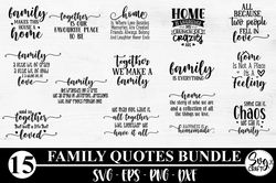 Family Quotes SVG Bundle, Family sign, Home decor svg, Cut File Cricut, Silhouette, Family SVG, Bundle, Rustic Farmhouse
