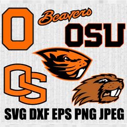 Oregon State Beavers SVG PNG JPEG  DXF Digital Cut Vector Files for Silhouette Studio Cricut Design