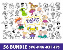 Rugrats SVG Bundle Files for Cricut, Silhouette, Rugrats SVG, Rugrats SVG Files, Rugrats SVG bundle