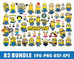Minions Minion Despicable Me SVG Bundle Files for Cricut, Silhouette, Minions SVG, Minions SVG files, Minions SVG Files