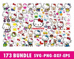 Hello Kitty SVG Bundle Files for Cricut, Silhouette, Hello Kitty SVG, Hello Kitty SVG, Hello Kitty SVG Files