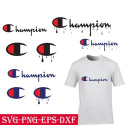 Champion Bundle Logo Svg, silhouette svg files