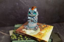 Cheshire Cat, Cat Art Doll Miniature Doll OOAK Toy