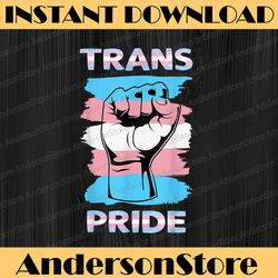 Transgender Pride Flag Trans Pride LGBT Month PNG Sublimation Design