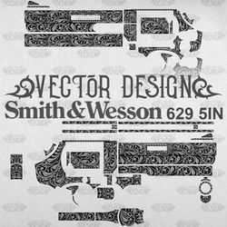 VECTOR DESIGN Smith & Wesson 629 5IN Scrollwork