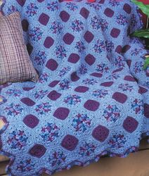 Berry Patch Afghan Vintage Crochet Pattern 227
