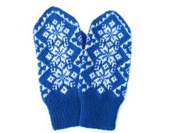 Hand knitted wool mittens women's Norwegian Christmas mittens with stars Scandinavian merino wool mittens gift for Her