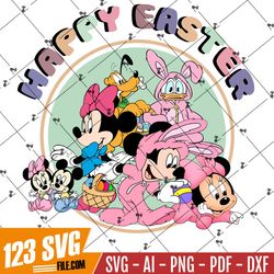 Happy Easter Png, Mickey Easter png, Easter Sublimation, Easter png, Cute Easter png, Sublimation Designs, Digital Downl
