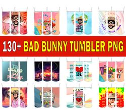 Tumbler Bad Bunny Png Bundle, Tumbler Png, Tumbler Bundle File Cut Digital Download