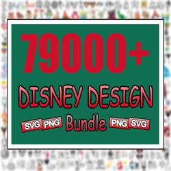 Mega Bundle Svg, Disney SVG Bundle, Disney designs, Disney svg bundle, Mickey bundle SVG Digital Download