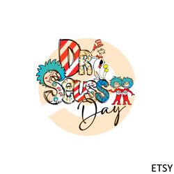 Read Across America day Happy Dr Seuss Day SVG Cutting Files