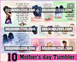 10 Happy Mother's day 20oz Skinny Straight&Tapered Designs,Sublimation tumbler design,Tumbler designs,Happy
