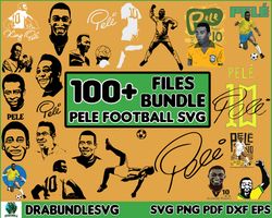 100 Pele Svg, Pele Png, Pele Football Fan Club Shirt Svg, Pel 1940-2022, Gift for Pele Lover, Goat Pele Brazil Svg High