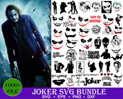 1000 Joker Svg Bundle, Joker printable, Horror movies svg, Suicide squad svg, Joker Face, Joker Smile,Joker png, Joker s
