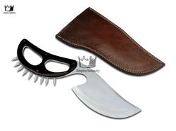 Cobra Movie Knife (Replica) - Full Tang Handmade High Carbon Steel 14 Inches Hunting Knife With Leather Sheath