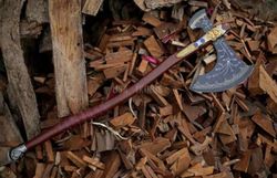 leviathan axe , viking axe , handmade double head axe , viking hatchet , gift for him