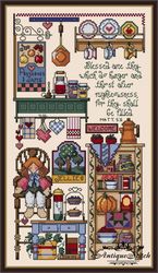 Country Kitchen 2 Vintage Cross Stitch Pattern PDF miniature embroidery interior Compatible Pattern Keeper
