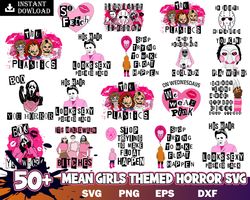 50 File Mean Girls svg, Mean Girls Bundle svg, Horror svg eps png, for Cricut, Silhouette, digital, file cut Instant Dow