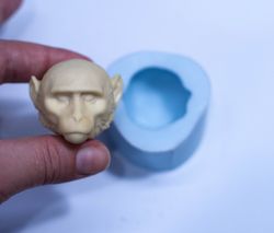 silicone mold face "monkey"