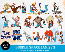 Bundle Space Jam 2 Svg, Tune Squad Svg, Looney Tunes Space Jam Toon Squad Svg, Movie Space Jam 2 Svg, Bugs Bunny Svg, Sp