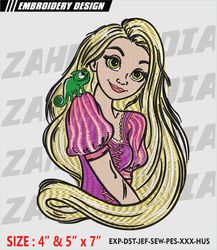 Princess , Machine Embroidery Design, Files, INSTANT DOWNLOAD