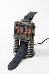 Nixie Tube Watch IN-16 with chronograph