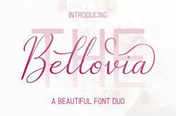 The Bellovia – Font Duo Trending Fonts - Digital Font