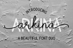 Arkina – Font Duo Trending Fonts - Digital Font