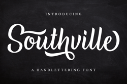 Southville Trending Fonts - Digital Font