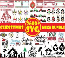 Christmas SVG Bundle,Christmas Bundle Cut File Cricut