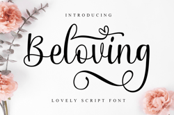 Beloving Lovely Script Trending Fonts - Digital Font