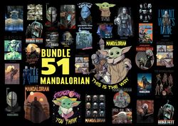 51 design Mandalorian and Baby Yoda Bundle PNG , The Mandalorian png , Baby Yoda png , christmas Day , christmas baby yo