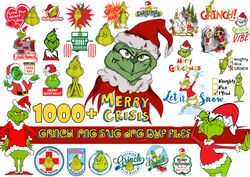 Grinchmas PNG Bundle, Grinch Png, Chirstmas png, Resting Grinch, Merry Grinchmas Funny Grinch Png Sublimation Design