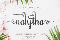 Nalytha Script Trending Fonts - Digital Font