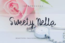 Sweety Nella Trending Fonts - Digital Font