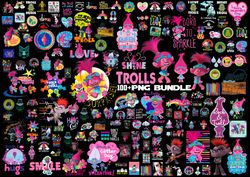 Bundle Trolls Png, Trolls Png, Trolls And Friend Png, Trolls Family Png, Disney Png, Trolls And Rock Png, Rock Png, Musi