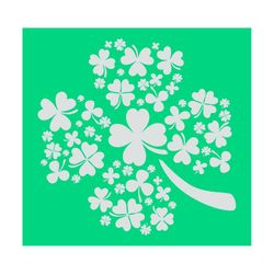 Four Leaf Clover Shamrock St Patricks Day SVG Cutting Files