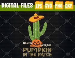 Fun Cute Halloween Fall Saying Funny Pumpkin In The Patch Svg, Eps, Png, Dxf, Digital Download