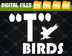 T Birds Halloween Svg, Eps, Png, Dxf, Digital Download